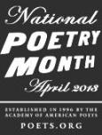 Natl Poetry Month badge