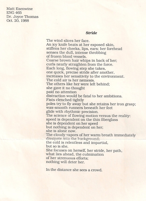 Stride (poem)